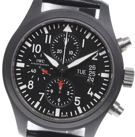 IWC Pilot IW378901 44mm Titanium Black