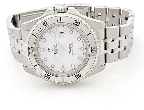 Tudor Prince Date 73190 33mm Stainless steel White 1