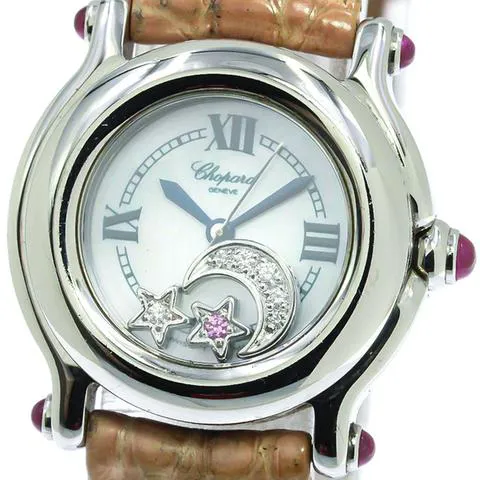 Chopard Happy Sport 26mm Stainless steel White