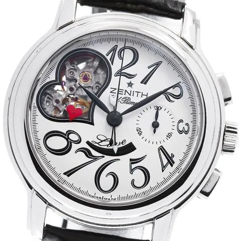 Zenith El Primero Chronomaster Lady 03.1230.4021 37mm Stainless steel White