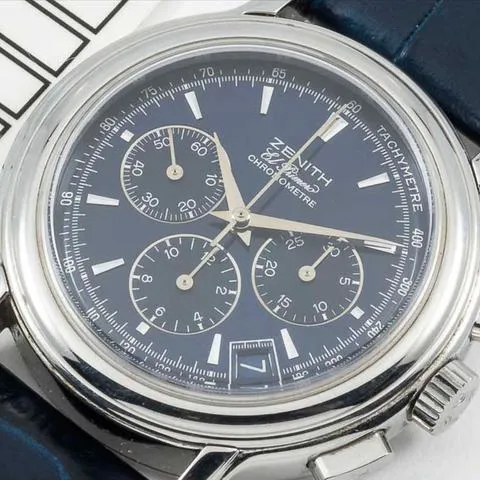 Zenith El Primero Chronomaster 14/01 0240 400 40mm Stainless steel Blue