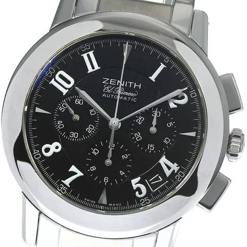 Zenith Port Royal 01/02.0451.400 40mm Stainless steel Black