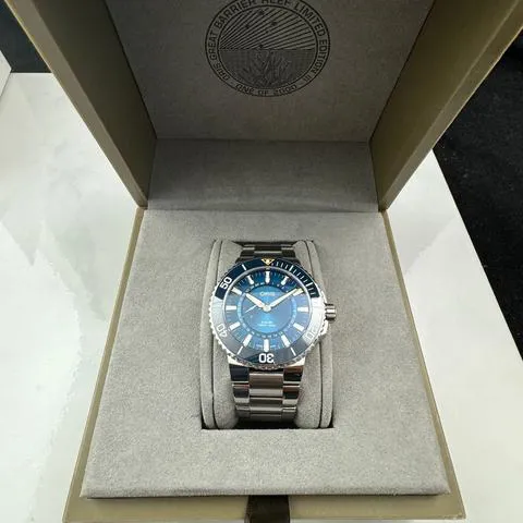 Oris Aquis Date 01 743 7734 4185 43mm Stainless steel Blue 3