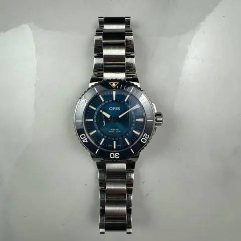 Oris Aquis Date 01 743 7734 4185 43mm Stainless steel Blue 4