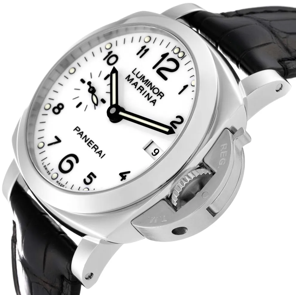 Panerai Luminor 1950 PAM 00523 42mm Stainless steel White 1