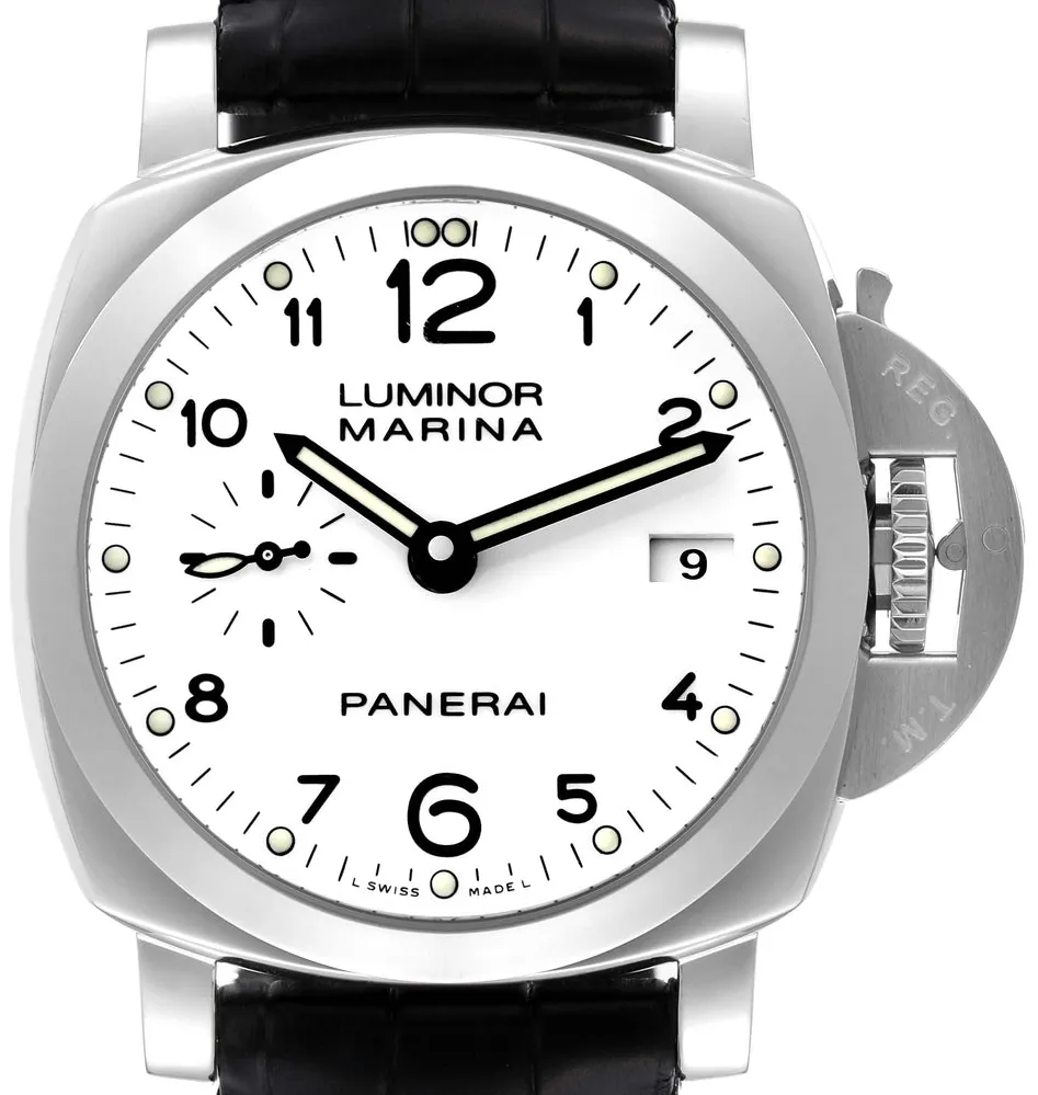 Panerai Luminor 1950 PAM 00523 42mm Stainless steel White 2