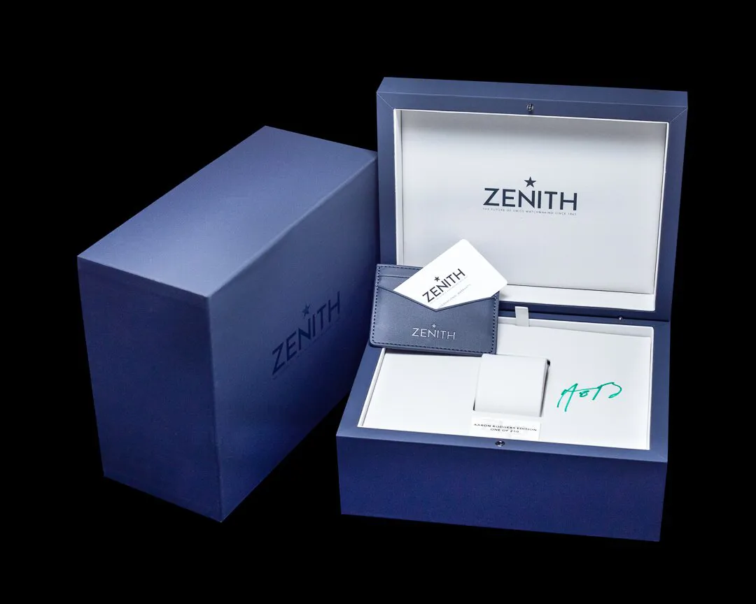 Zenith Chronomaster 03.3117.3600/56.M3100 41mm Stainless steel Green 7