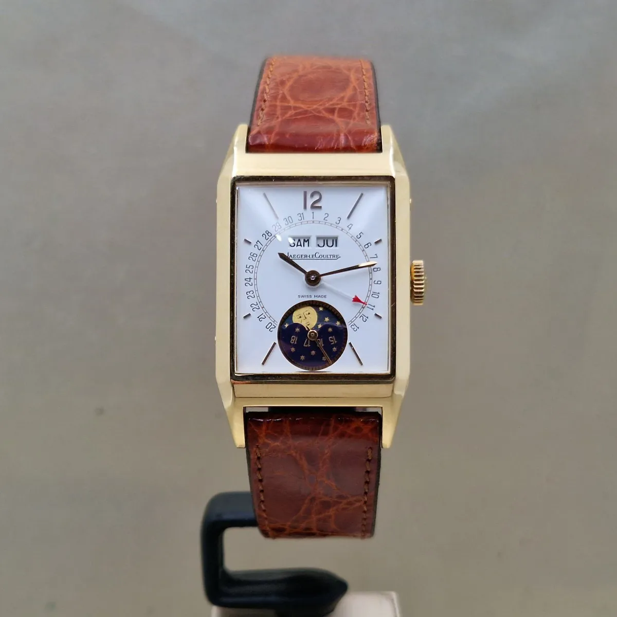 Jaeger-LeCoultre Triple Calendar 141.010.1 24mm ORO GIALLO BIANCO