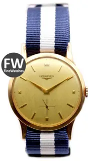 Longines Classic FW174512 18k yellow gold Champagne