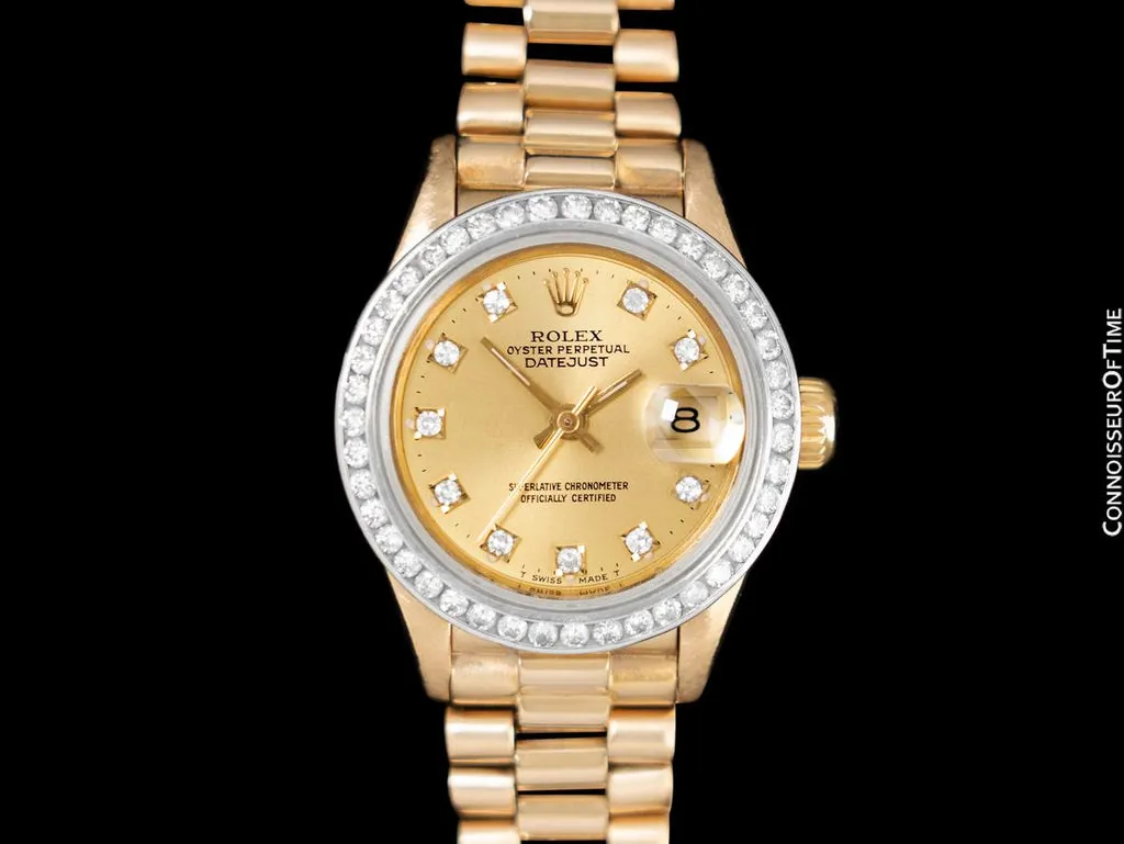 Rolex Lady-Datejust 69178 26mm Yellow gold Champagne 1