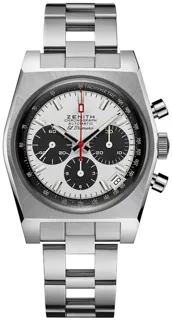 Zenith El Primero Chronomaster 03.A384.400/21.M384 Stainless steel White