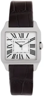 Cartier Santos Dumont 2789 White gold Silver