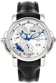 Ulysse Nardin Sonata 660-88 White gold Silver