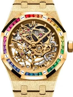 Audemars Piguet Royal Oak 15468BA.YG.1259BA.01 Yellow gold Skeletonized