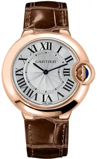 Cartier Ballon Bleu 40mm W6920083 Rose gold Silver