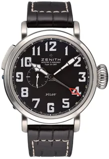 Zenith Pilot 03.2430.693/21.C723 Stainless steel Black