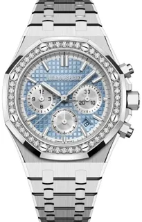 Audemars Piguet Royal Oak 26715ST.ZZ.1356ST.01 Stainless steel Light blue