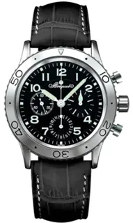 Breguet Pilot 3800ST/92/9W6 Stainless steel Black