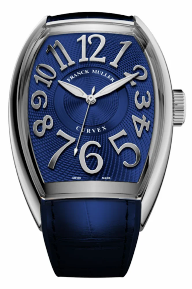 Franck Muller Curvex 40SCCXACACBLU 40mm Stainless steel Blue