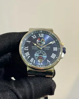 Ulysse Nardin Marine 1183-310/43 Stainless steel Blue