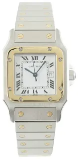 Cartier Santos 2961 Yellow gold and Stainless steel Silver