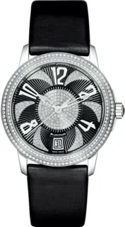 Blancpain Women 3300-3555-52B White gold Black