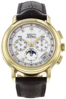 Zenith El Primero Chronomaster 30.0240.410 Yellow gold White