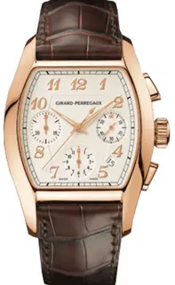 Girard-Perregaux Richeville 27650-52-122-BAEA Rose gold Silver