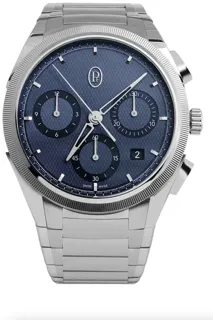 Parmigiani Fleurier Tonda PFC915-1020001-100182 Stainless steel Blue