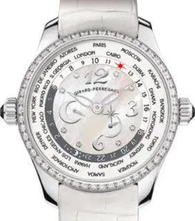 Girard-Perregaux WW.TC 49860D11A761-BK7A Stainless steel White