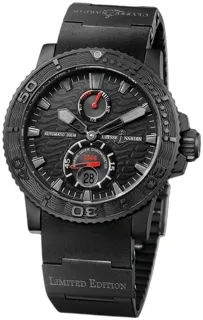 Ulysse Nardin Marine 263-38 Stainless steel Black