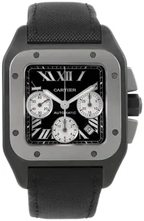 Cartier Santos 100 W2020005 Titanium Black