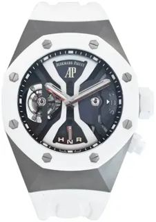 Audemars Piguet Royal Oak Concept Tourbillon 26580IO.OO.D010CA.01 44mm Ceramic and Titanium Skeletonized