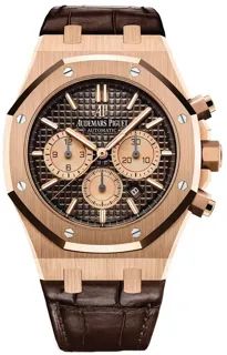 Audemars Piguet Royal Oak 26331OR.OO.D821CR.01 Rose gold Brown