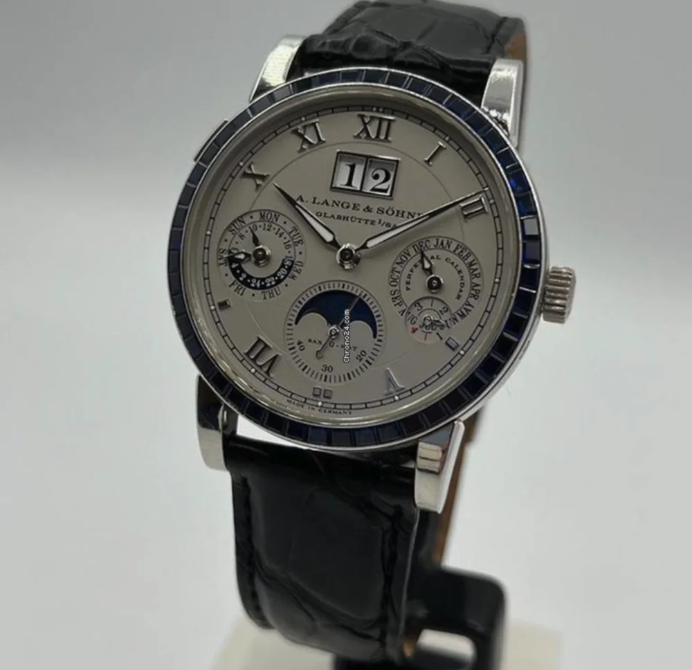 A. Lange & Söhne Langematik Perpetual 820.046E 38.5mm Platinum Silver