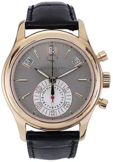 Patek Philippe Annual Calendar Chronograph 5960R-001 Rose gold Gray