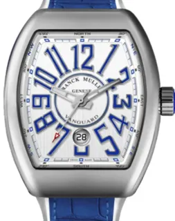 Franck Muller Vanguard V45SCDTACBU Stainless steel White