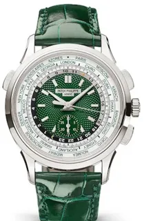 Patek Philippe World Time Chronograph 5930P-001 Platinum Green