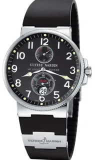 Ulysse Nardin Marine Chronometer 41mm 263-66-3/62 Stainless steel Black