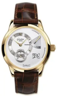 Glashütte PanoReserve 65-01-01-01-04 Rose gold Silver