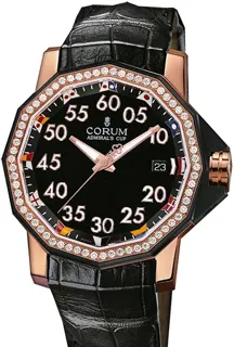 Corum Admiral's Cup Competition 40 082-954-85-0081-PN33 Rose gold Black