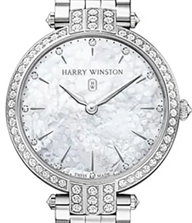Harry Winston Premier 39mm White gold Mother-of-pearl
