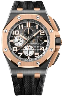 Audemars Piguet Royal Oak Offshore 26405NR.OO.A002CA.01 Rose gold and Black ceramic Gray