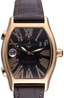 Ulysse Nardin Michelangelo 226-68/52 Rose gold Black