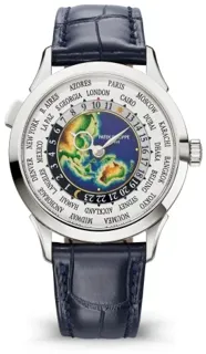 Patek Philippe World Time 5231G-001 White gold Silver