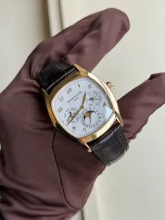 Patek Philippe Perpetual Calendar 5940J-001 Yellow gold Silver