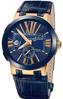 Ulysse Nardin Classico 246-00/43 Rose gold Blue