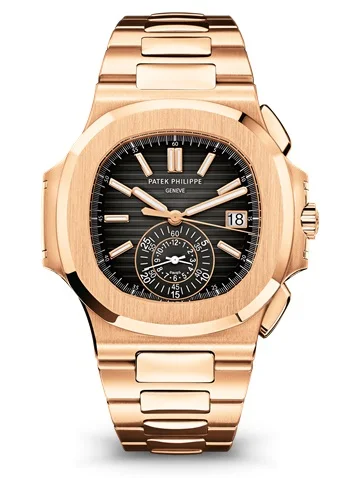 Patek Philippe Nautilus 5980/1R-001 40.5mm Rose gold Black