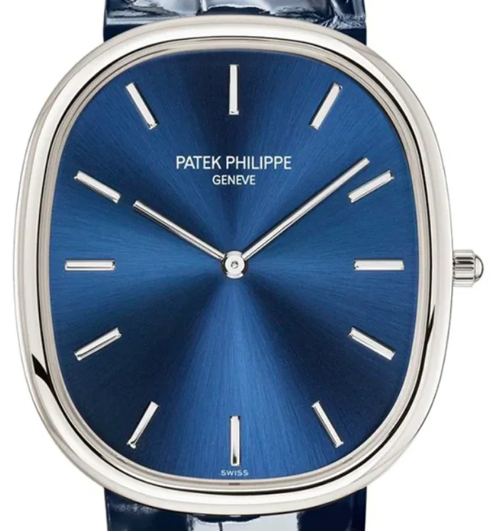 Patek Philippe Golden Ellipse 3585 36mm White gold Blue