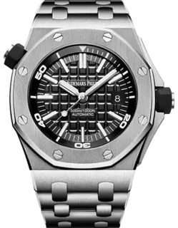 Audemars Piguet Royal Oak Offshore Diver 15703ST.OO.A002CA.01 Stainless steel Black